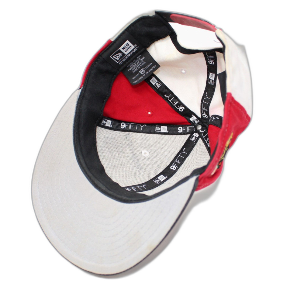 Chicago Blackhawks Adjustable Hat - New‎ Era Cap - Vintage Medium Large - Picture 5 of 7